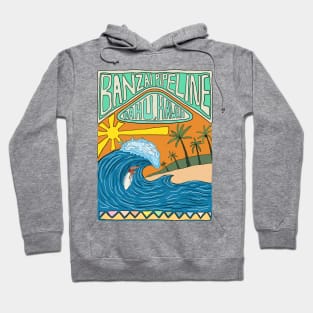 Banzai Pipeline Oahu Hawaii Hoodie